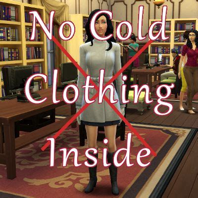 Sims 4: No Winter Wear Inside for a Cozy Indoor Lifestyle
